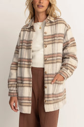 Long Check Shacket