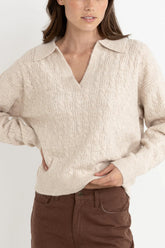 Pull à col en V Lexie