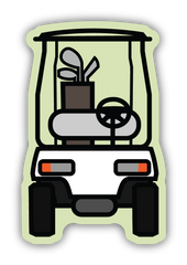 GOLF CART | STICKER