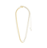 Ensemble de colliers INNER 2 en 1, métaux mélangés