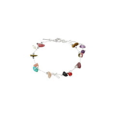 Bracelet HERE plaqué or/multicolore