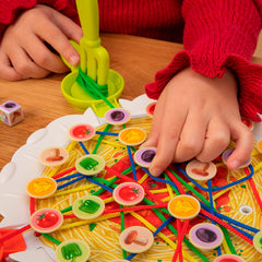 Jeu À vos marques, prêts, spaghetti