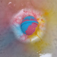 La Fabrik bombe de bain coucher de soleil