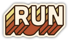 RUN | STICKER