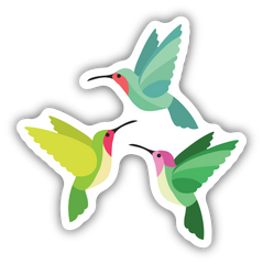 HUMMINGBIRDS | STICKER