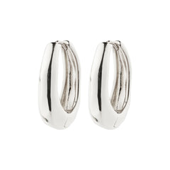 Asher boucles d'oreilles ovales recyclées