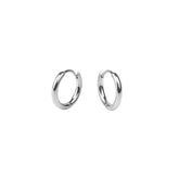 Boucles d'oreilles dormeuses unies Stacks