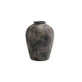 Vase Petit Noir en Terracotta