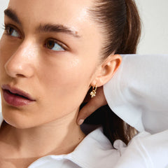 Boucles d'oreilles créoles CHARMAINE