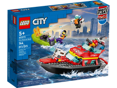 Lego city - Bateau de secours des pompiers