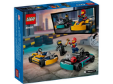 Karts et pilotes de course