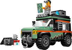Le camion de montagne 4x4 tout-terrain