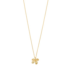 AJANI collier pendentif fleur recyclée