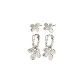 AJANI boucles d'oreilles fleurs recyclées 2-en-1