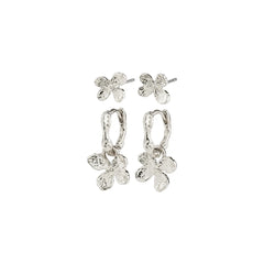 AJANI boucles d'oreilles fleurs recyclées 2-en-1
