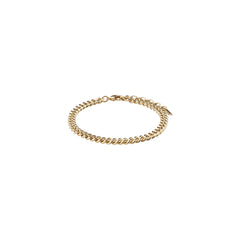 Bracelet chaîne gourmette Fushia
