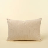 16 x 24 Wide Wale Corduroy Pillow Ivory
