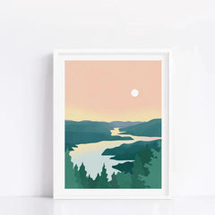 Affiche Les Barbos Les méandres (Mauricie)