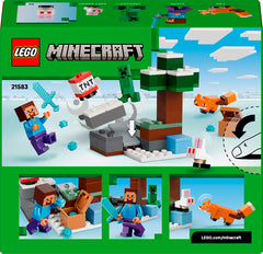 Lego Minecraft - L'aventure de Steve et Taiga