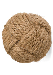 Poignée ronde en jute naturel