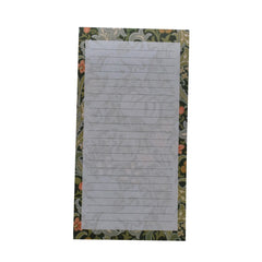 Bloc-Note Style W. Morris 50 Feuilles