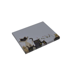 Note Adhesive Famille De Chats