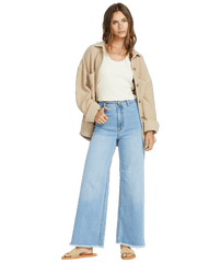 Free fall indigo denim pants