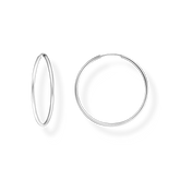 Créoles de taille moyenne en argent - Thomas Sabo