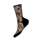 Women's Trail Run Targeted Cushion Floral Party Print Crew Socks