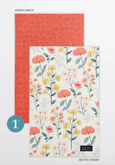 Linges à vaisselle Harmonie Florale (lot de 2)