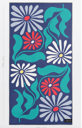 Serviette de plage Rétro Bloom | XL