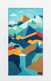 Serviette de plage Aventure Alpine | XL