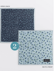 Lingettes à lunettes Inspiration Fleurie (lot de 2)