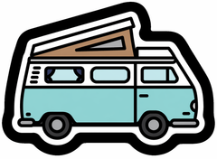 POP-TOP CAMPER | STICKER
