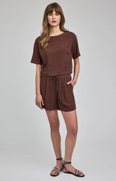 Short en lin Juno