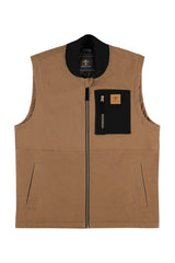 Veste sans manche en twill pour homme