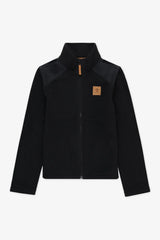 Veste en laine polaire à manches amovibles pour femme