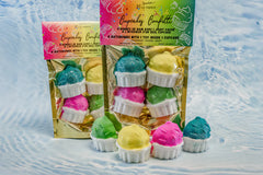 BOMBE DE BAIN SURPRISE - CUPCAKES EN FOLIE