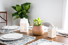 Medium ceramic candle house