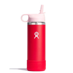 Kids wide straw cap and boot 18oz