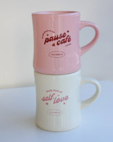 Tasse avec citation SELF-LOVE