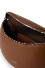 Le Lauren – sac banane en cuir vegan hazelnut