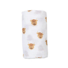 Lulujo Mousseline Vaches Highland