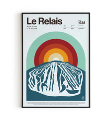 Le Relais Ski Map