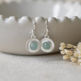 Lila Earrings Amazonite