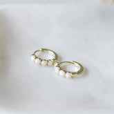 Glee Opal Kiss Hoops