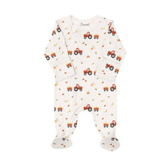 Pyjama en modal Tracteurs 3 mois - 5 ans