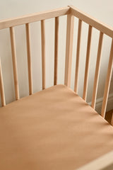 Drap contour lit de bébé - Caramel
