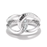 Bague Together avec zirconia blanche - Thomas Sabo