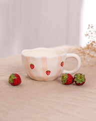 Tasse Rayures de fraises